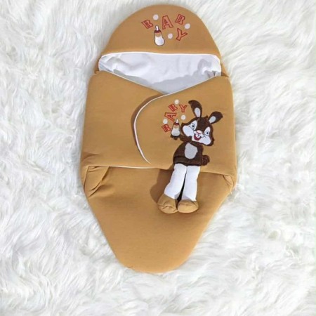 WarmNest Baby Blanket Brown Colour